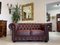 Vintage Chesterfield Sofa in Leather, Image 14