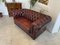 Vintage Chesterfield Sofa in Leather, Image 17