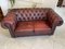 Vintage Chesterfield Sofa in Leather, Image 1