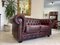 Vintage Chesterfield Sofa in Leather, Image 20