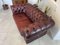 Vintage Chesterfield Sofa aus Leder 24