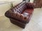 Vintage Chesterfield Sofa in Leather, Image 4