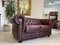 Vintage Chesterfield Sofa in Leather, Image 6