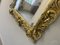 Espejo florentino dorado con tallado en hoja de acanto, Imagen 9