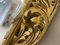Espejo florentino dorado con tallado en hoja de acanto, Imagen 7