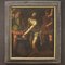 Artiste Italien, Flagellation de Jésus, 1680, Huile sur Toile, Encadrée 1