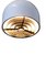 Ceiling Lamp in White Metal, 1960s, Image 7