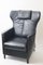 Large Black Armchair by Paolo Piva for Wittmann, 1990s, Image 1