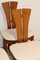 Vintage Chairs in Elm and Fabric, 1970s, Set of 4, Image 13