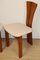 Vintage Chairs in Elm and Fabric, 1970s, Set of 4, Image 19
