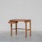 Mid-Century French Oak and Leather Desk from Guillerme Et Chambron, 1960s, Image 2