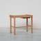 Mid-Century French Oak and Leather Desk from Guillerme Et Chambron, 1960s, Image 4