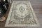 Vintage Turkish Oriental Rug in Beige Brown, 1960s, Image 1