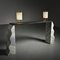 Marble Montenegro Console Table by Ettore Sottsass, 1980s 3
