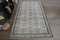 Vintage Turkish Gray Brown Wool Decor Rug, 1960s 1