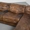 Swiss DS11 Patchwork Leather Sofa from De Sede, 1970s, Set of 7, Image 1