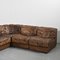 Swiss DS11 Patchwork Leather Sofa from De Sede, 1970s, Set of 7 13