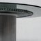 Mid-Century Italian Space Age Chrome Dining Table with Smoke Glass Top by Gastone Rinaldi, 1970s 3