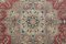 Bohemian Oushak Pink, Beige and Brown Wool Rug, 1960s 2