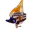 Esculturas de peces de cristal de Murano Mid-Century, años 80. Juego de 5, Imagen 3
