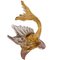 Esculturas de peces de cristal de Murano Mid-Century, años 80. Juego de 5, Imagen 7