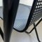 Black Metal Stackable Chairs, 1980s, Set of 2 11