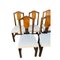 Antique Modern Wooden Chairs, Set of 6 2