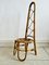 Bamboo High Backed Chair, 1960s 4