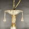 Blown Glass Hanging Light, 1920s 5