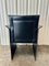 Schwarzer Vintage Korium Sessel von Tito Agnoli, 1980er 7