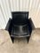 Vintage Black Korium Lounge Chair by Tito Agnoli, 1980s 5