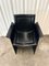 Vintage Black Korium Lounge Chair by Tito Agnoli, 1980s, Image 5