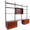 Wall Unit by Poul Cadovius, 1960s, Set of 15 12
