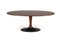 Mid-Century Modern Oval Ash Coffee Table from Drevotvar, 1960s, Image 1