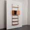 Mid-Century Danish Wall Unit with Sliding Doors Cabinet, 1950s, Image 9