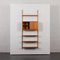 Mid-Century Danish Wall Unit with Sliding Doors Cabinet, 1950s, Image 5