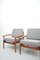 Fauteuils en Teck par Arne Vodder, Set de 2 15