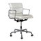 Ea217 Chair in White Snow Leather by Eames for Vitra, 2000 1