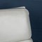 Ea217 Stuhl aus Weißem Snow Leder von Eames für Vitra, 2000 13