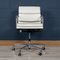 Ea217 Stuhl aus Weißem Snow Leder von Eames für Vitra, 2000 20