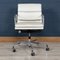 Ea217 Chair in White Snow Leather by Eames for Vitra, 2000 17