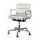 Ea217 Chair in White Snow Leather by Eames for Vitra, 2000 1
