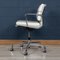Ea217 Chair in White Snow Leather by Eames for Vitra, 2000 19