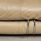 Italian Beige Soriana Leather Sofa by Tobia Scarpa for Cassina, 1980, Image 20