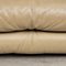 Italian Beige Soriana Leather Sofa by Tobia Scarpa for Cassina, 1980, Image 21