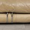 Italian Beige Soriana Leather Sofa by Tobia Scarpa for Cassina, 1980 22