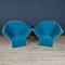 French Ice Blue Love Seats by Inga Sampe for Ligne Roset, 1980, Set of 2, Image 29