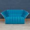 French Ice Blue Love Seat by Inga Sampe for Ligne Roset, 1980 26