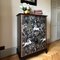 Vintage Hand Painted Tallboy Cabinet from Stag Minstrel, 1960, Image 9