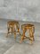 Wicker Stools, 1960s, Set of 2 1